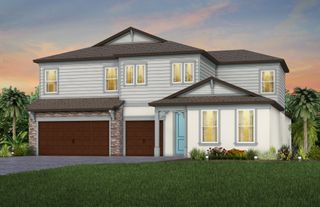 New construction Single-Family house 6840 Gilly Shadow St, Wesley Chapel, FL 33545 plan Merlot - image