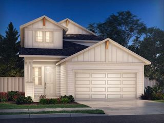 New construction house 716 Sun Grove Trl, Georgetown, TX 78628 plan The Olympic (380) - image