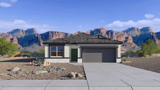 New construction Single-Family house 1582 W Shannons Wy, Coolidge, AZ 85128 plan Harris - image