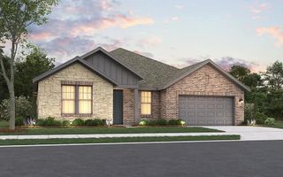 New construction Single-Family house 1506 Red Clover Ave, Van Alstyne, TX 75495 plan Baker DEF - image