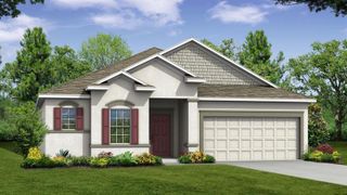 New construction Single-Family house 1219 Hillbridge Drive, Haines City, FL 33844 The Drexel- photo