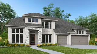 New construction Single-Family house 31154 Osage Run, Bulverde, TX 78163 plan 4263W - image