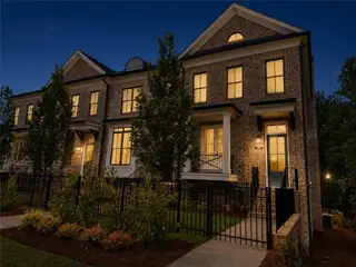 New construction Townhouse house 210 Midnight Oak Run, Unit 3, Alpharetta, GA 30009 plan The Chamberlain - image