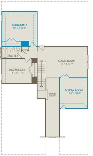 New construction house 25227 Framlingham Dr, Katy, TX 77493 plan Farwell - image
