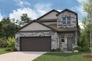 New construction Single-Family house 15443 Lonehollow Lk, San Antonio, TX 78253 plan Riley - 2511 - image