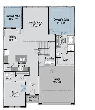 New construction Single-Family house 2136 Martins Pond Rd, Forney, TX 75126 plan Salado - image