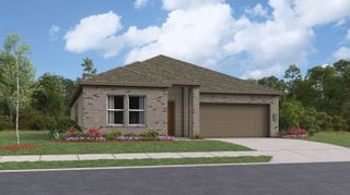 New construction Single-Family house 5833 Musquiz Ridge, Seguin, TX 78155 Jardin- photo