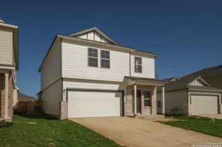 New construction Single-Family house 6731 Red Buffalo Trl, San Antonio, TX 78253 plan Wisteria - 30' Smart Series - image