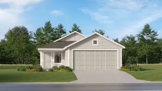New construction Single-Family house 10719 Laguna Crk, San Antonio, TX 78214 plan GATES - image