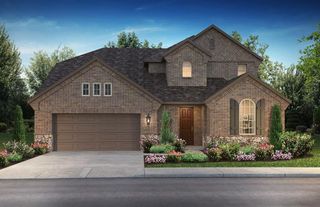 New construction Single-Family house 16171 Sheridan River Trail, Conroe, TX 77302 Plan 4559 Elevation B- photo