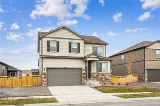 New construction Single-Family house 4819 Lynxes Wy, Johnstown, CO 80534 plan BELLAMY - image