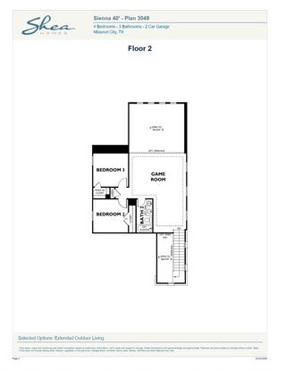 New construction Single-Family house 4154 Colony Ln, Missouri City, TX 77459 plan 3049 Elevation C - image