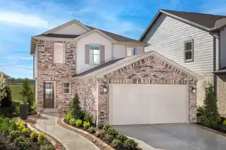 New construction Single-Family house 22859 Wolfshire Wy, Hockley, TX 77447 - image