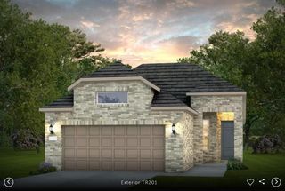 New construction Single-Family house 1010 Martingale St, Georgetown, TX 78633 plan Compass - image
