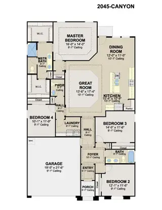 New construction Single-Family house 1922 Dean Dr, Harlingen, TX 78552 plan Canyon - image