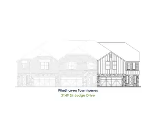 New construction Single-Family house 3149 Sir Judge Dr, Unit 1D, Lewisville, TX 75056 plan TH Building 27 Unit 3 W - image
