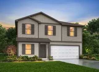New construction Single-Family house 338 N Coral Bells Wy, Four Oaks, NC 27524 plan Harrison - image