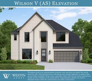 New construction Single-Family house 31142 Peony Place Dr, Fulshear, TX 77441 plan The Wilson V - image