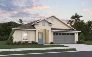 New construction Single-Family house 942 Sunshower Dr, Lady Lake, FL 32159 plan Poinciana - image