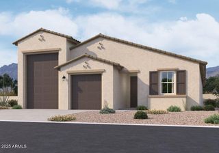 New construction  house 2639 E Rustler Rd, San Tan Valley, AZ 85140 plan Opal RV Garage - image