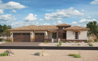 New construction Single-Family house 21011 E Diana Wy, Queen Creek, AZ 85142 plan Amarante - image