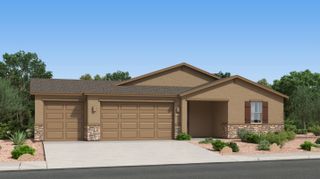 New construction house 9015 E Tanzanite Rock Wy, Vail, AZ 85641 plan Odyssey - image