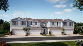 New construction Townhouse house 403 Thompson Village Ave, Apopka, FL 32703 plan Hamilton - image