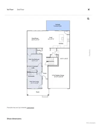 New construction Single-Family house 2946 S Quaker St, Morrison, CO 80465 plan Chelton - image
