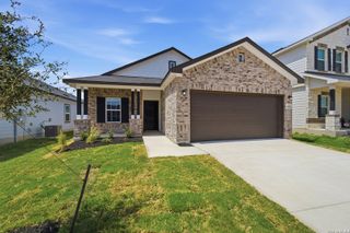 New construction Single-Family house 12923 Audrey Hbr, Von Ormy, TX 78073 plan Comal - image