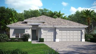 New construction  house 9379 Sw Pinnacle Pl N, Port St. Lucie, FL 34987 plan Iris Grande - image