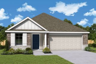 New construction Single-Family house 1035 Hawk Gate Ln, Katy, TX 77493 plan Portrait - image