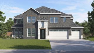 New construction Single-Family house 4909 Diamante Dr, Spicewood, TX 78669 plan The Denison - image