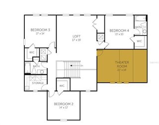 New construction  house 14421 Crest Palm Ave, Windermere, FL 34786 plan Baldwin - image
