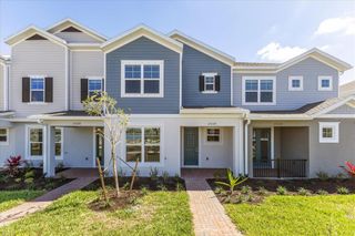 New construction Townhouse house 1427 Alston Bay Blvd, Apopka, FL 32703 plan Madison - image