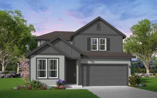 New construction  house 6407 Haltwhistle Ln, Katy, TX 77449 plan Lantana - image
