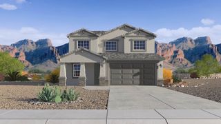 New construction Single-Family house 4140 S 242Nd Ln, Buckeye, AZ 85326 plan Crow - image