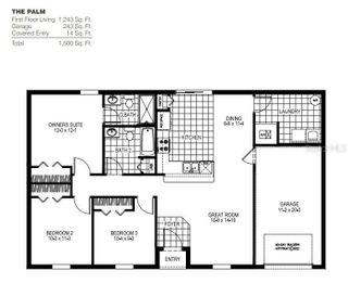New construction Single-Family house 18316 Monmouth Ave, Port Charlotte, FL 33948 plan Palm - image