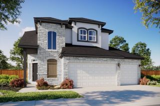New construction Single-Family house 338 Dogvane Cir, Kyle, TX 78640 plan Lamar - image