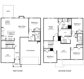 New construction Single-Family house 215 Abraham Wy, Boiling Springs, SC 29316 plan Chatham - image
