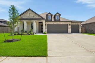New construction Single-Family house 23614 Zinfandel Dr, Alvin, TX 77511 plan Carlsbad - image