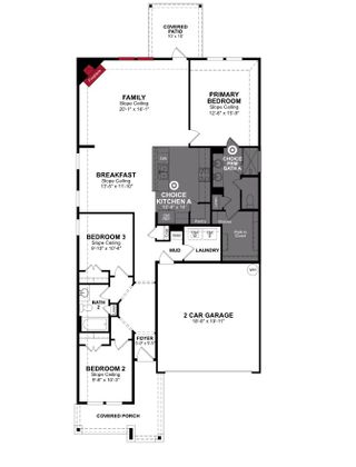 New construction house 2537 Seabream Dr, San Antonio, TX 78245 plan Maxwell - image