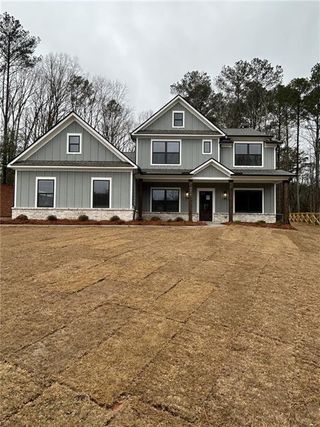 New construction  house 1450 Cherry Bark Ct, Loganville, GA 30052 plan (GA) The Brooks | Front Entry - image