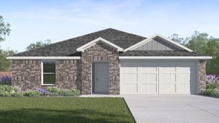 New construction Single-Family house 136 Baby Calf Roping Rd, Jarrell, TX 76537 plan Baird - image