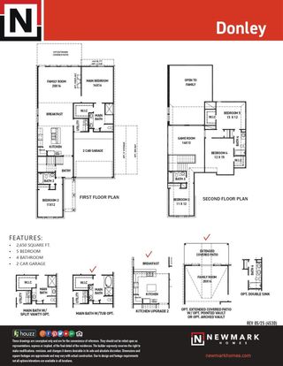 New construction Single-Family house 10926 Skyway Ln, Missouri City, TX 77459 plan Donley - image