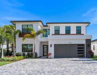 New construction Single-Family house 12701 Solana Bay Cir, Palm Beach Gardens, FL 33412 plan Santa Monica - image