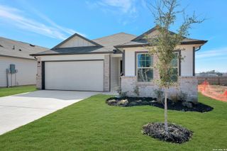 New construction house 1668 Quiet Teal, New Braunfels, TX 78130 plan Dawson - 35' Smart Series - image