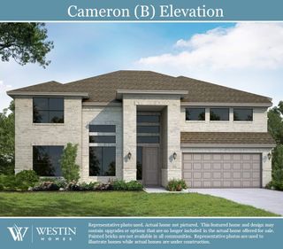 New construction Single-Family house 101 Echo Pass, Liberty Hill, TX 78642 The Cameron- photo