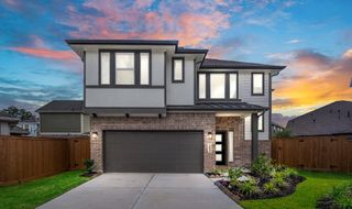 New construction Single-Family house 15834 Invergelder Dr, Humble, TX 77346 plan Capeside – Courtyard Collection - image