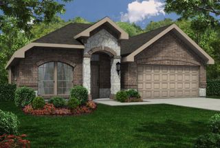 New construction Single-Family house 5329 Cascade Court, Alvin, TX 77511 The Amherst- photo