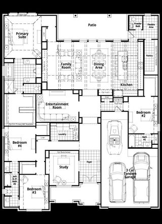 New construction Single-Family house 514 Dulce Vis, Boerne, TX 78006 plan Byron - image